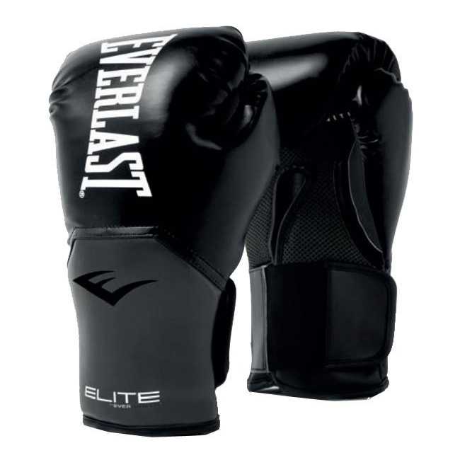 Boxerské rukavice Everlast Elite Training Gloves v3  černá