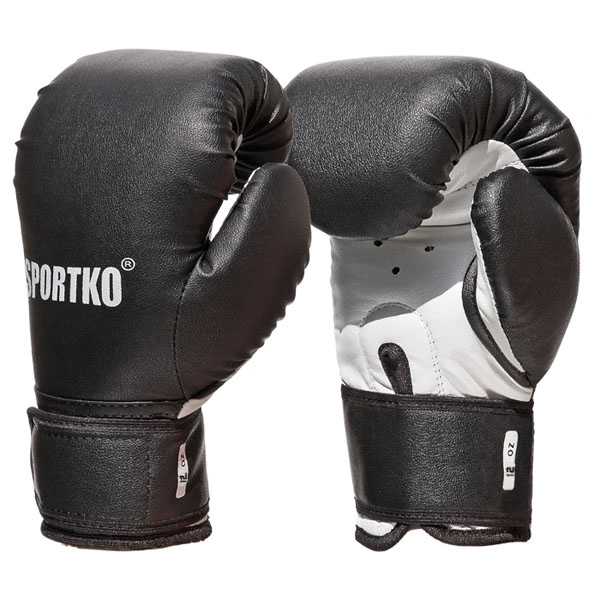 Boxerské rukavice SportKO PD2  černá  10oz