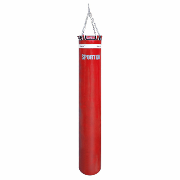 Boxovací pytel SportKO MP03 30x180 cm  červená