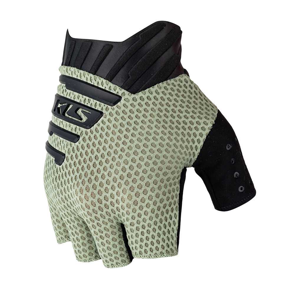 Cyklo rukavice Kellys Cutout Short 022  Sage Green  XS
