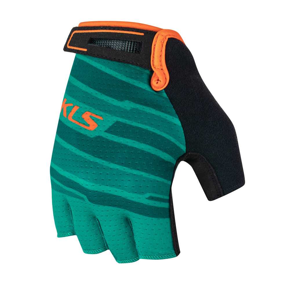 Cyklo rukavice Kellys Factor 022  Teal  S