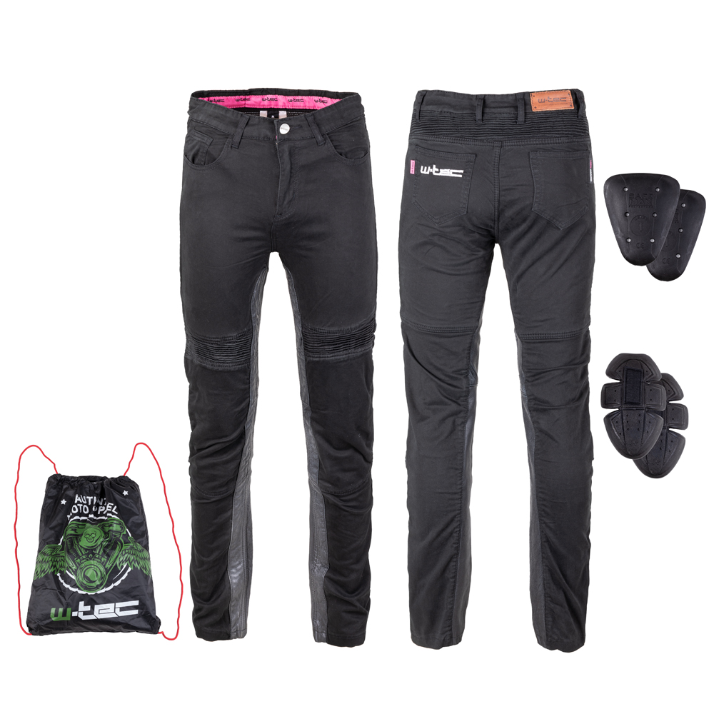 Dámské moto kalhoty W-TEC Ragana  černá  3XL