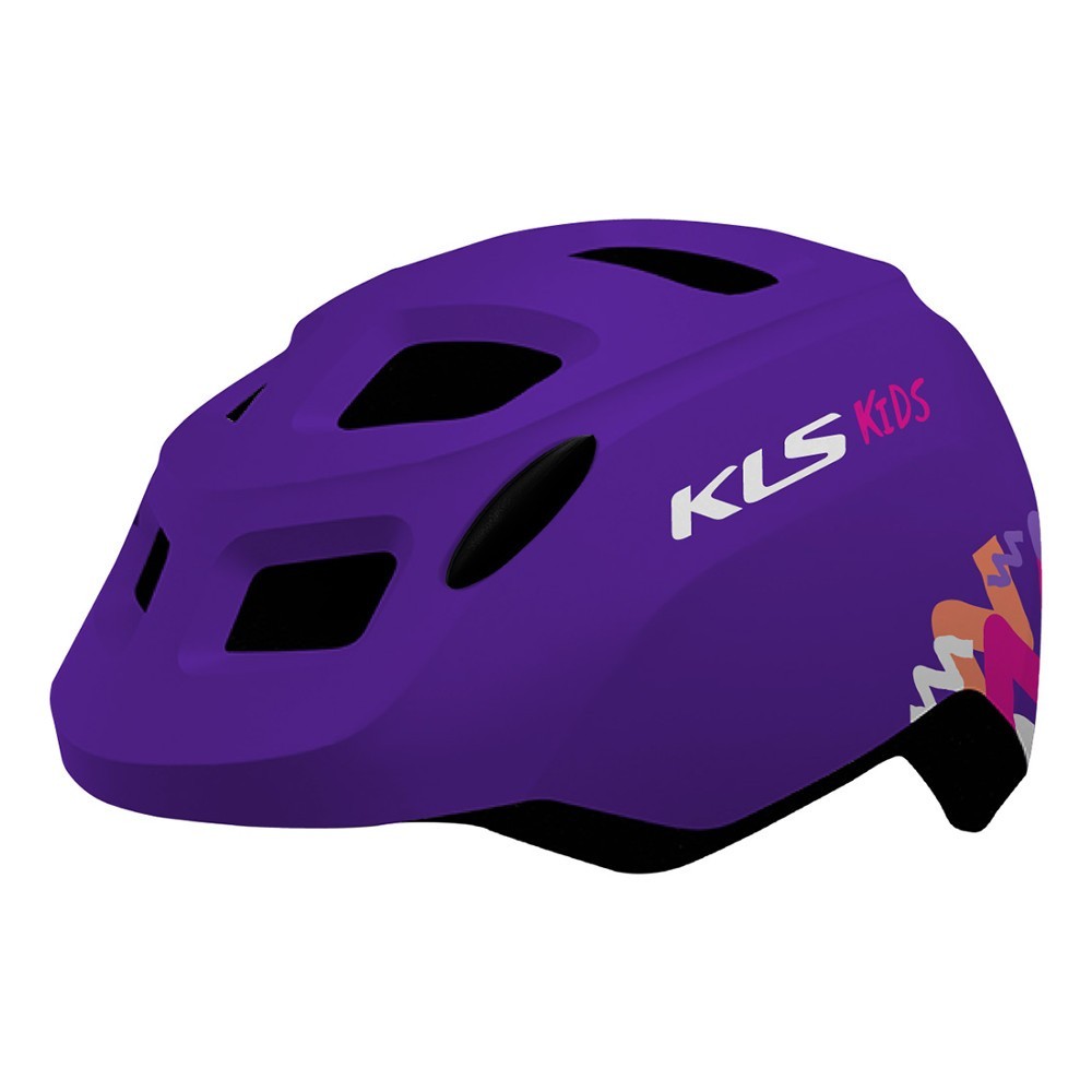 Dětská cyklo přilba Kellys Zigzag 022  Purple  S (50-55)