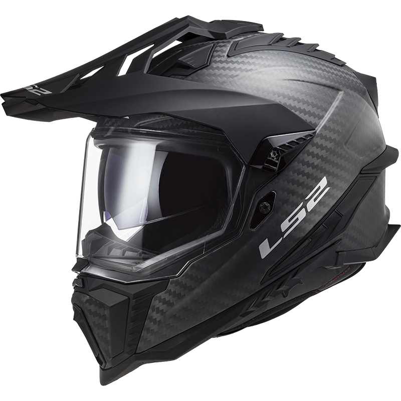 Enduro helma LS2 MX701 Explorer C  Glossy Carbon  S (55-56)
