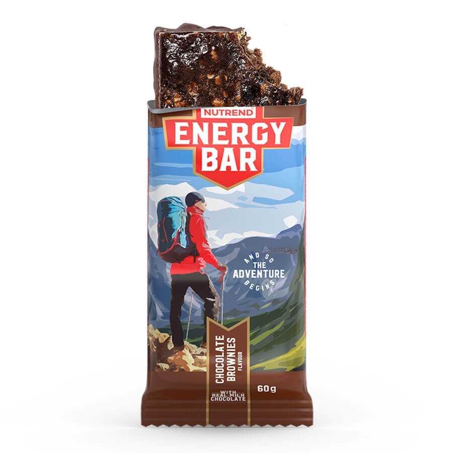 Energetická tyčinka Nutrend Energy Bar 60g  čokoládové brownies