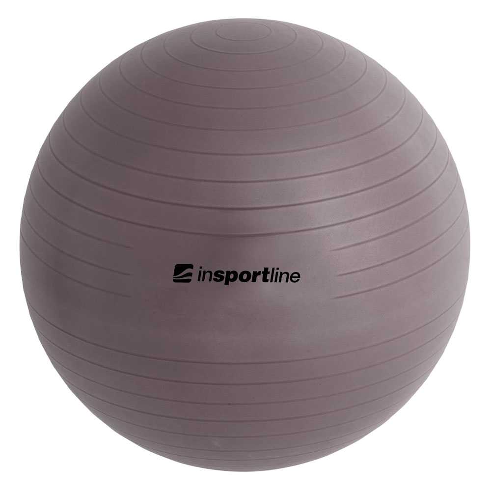 Gymnastický míč inSPORTline Top Ball 65 cm  tmavě šedá