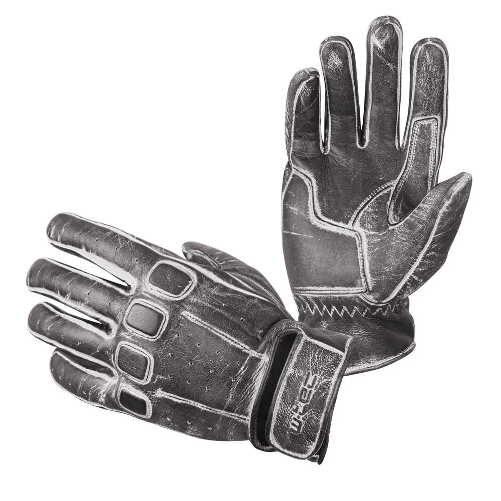 Kožené moto rukavice W-TEC Rifteur  černá  L
