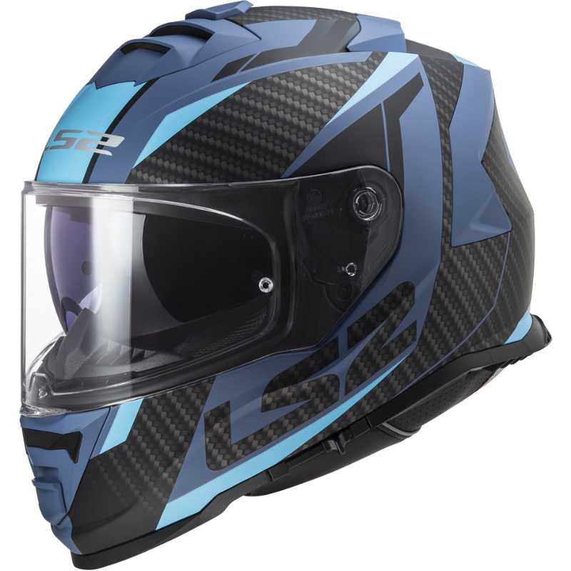 Moto helma LS2 FF800 Storm Racer  Matt Blue  3XL (65-66)