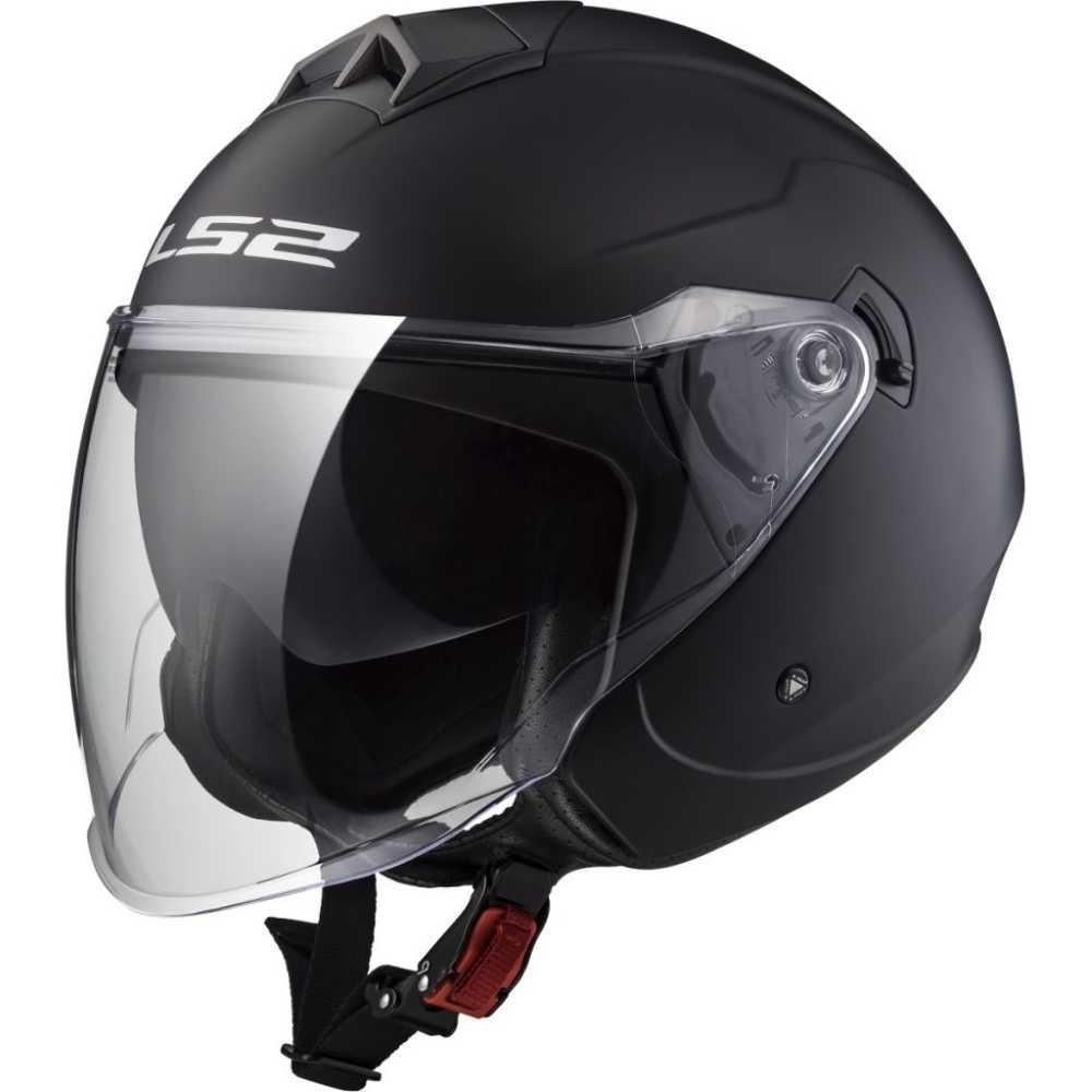 Moto helma LS2 OF573 Twister II Single Mono  Matt Black  L (59-60)