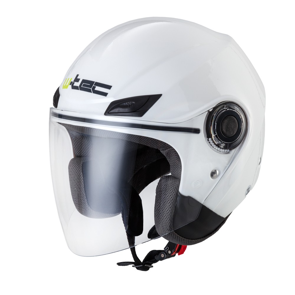 Moto helma W-TEC Nankko  White Shine  L (59-60)
