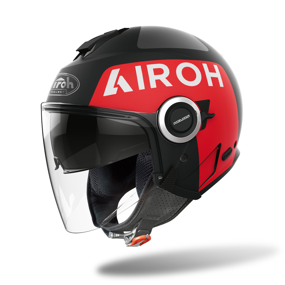 Moto přilba Airoh Helios Up matná černá 2022  L (59-60)