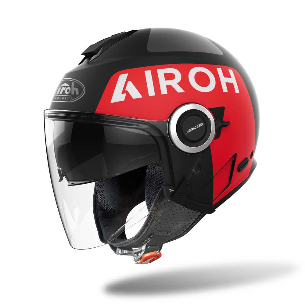 Moto přilba Airoh Helios Up matná černá 2022  XS (53-54)