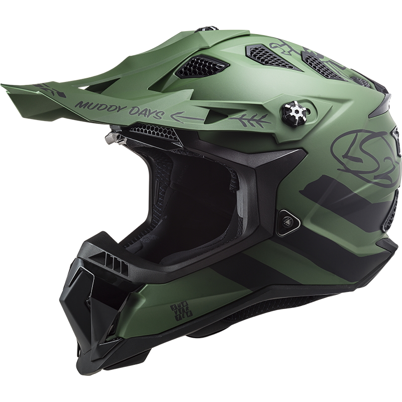 Motokrosová helma LS2 MX700 Subverter Cargo  Matt Military Green