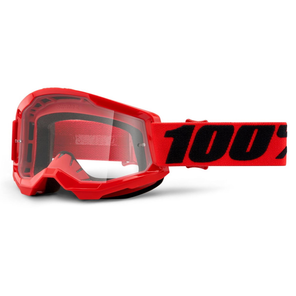 Motokrosové brýle 100% Strata 2  červená