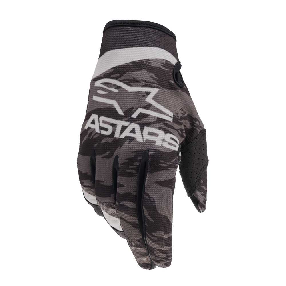 Motokrosové rukavice Alpinestars Radar černá/šedá 2022  černá/šedá