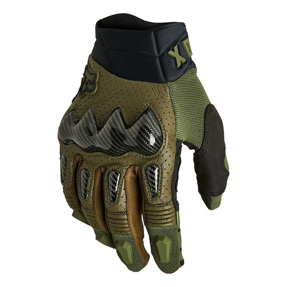 Motokrosové rukavice FOX Bomber Ce Green MX22  zelená  L