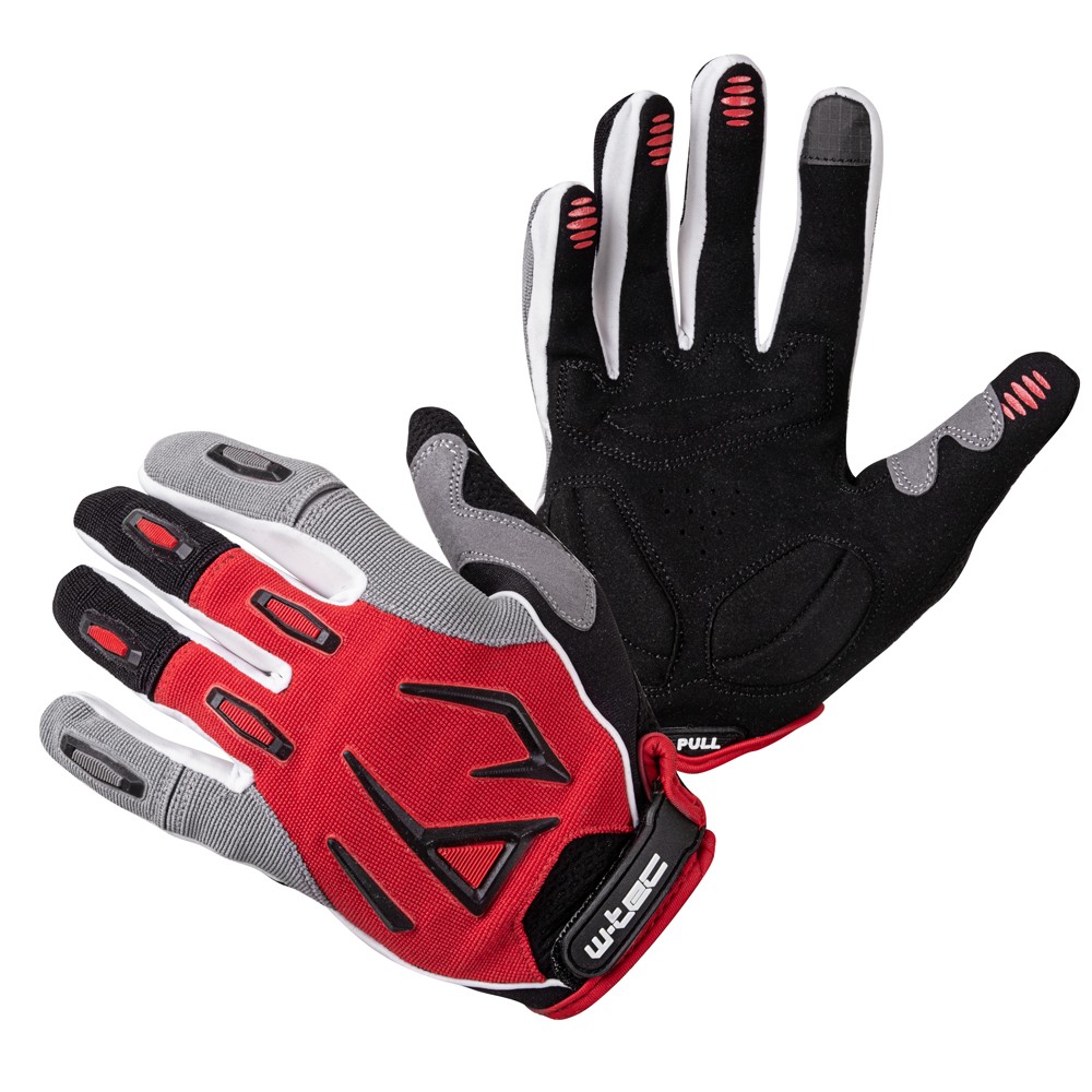 Motokrosové rukavice W-TEC Atmello  červená  3XL