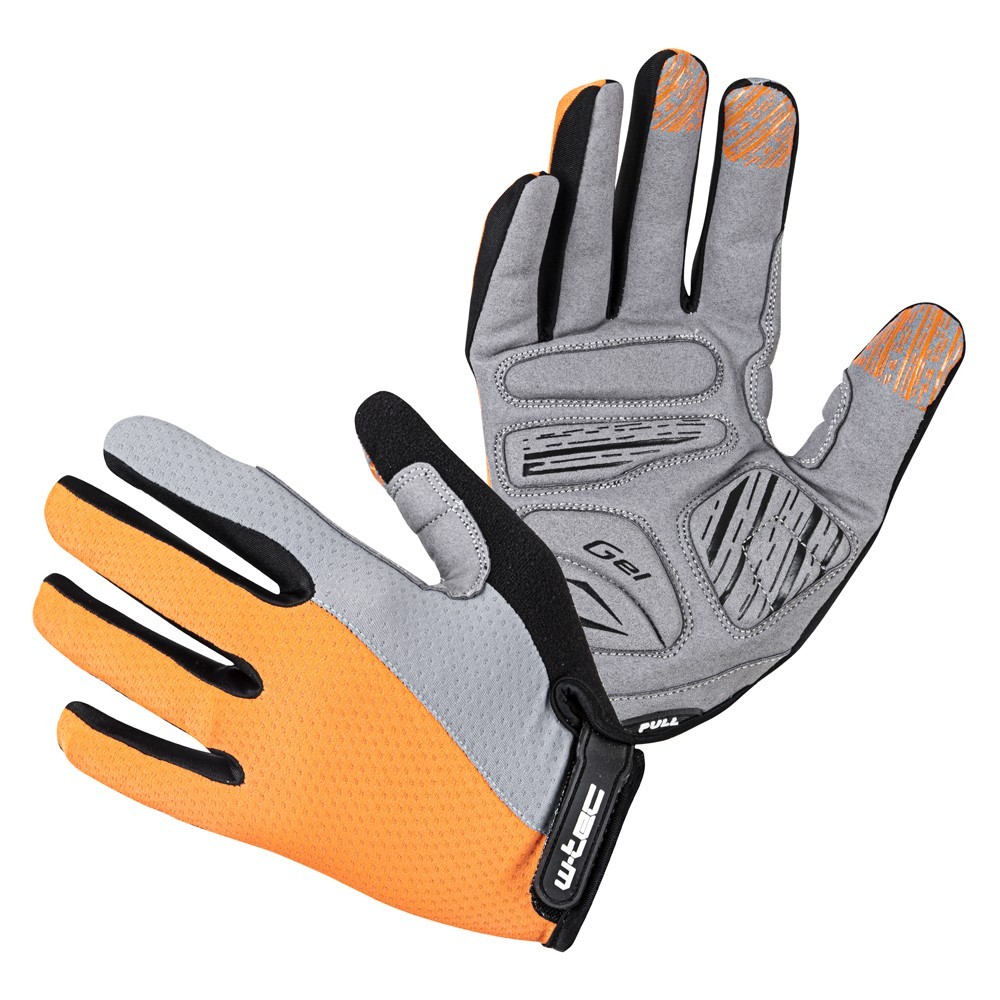 Motokrosové rukavice W-TEC Vilasar  fluo oranžová  XL