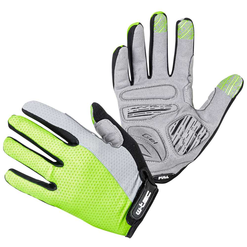 Motokrosové rukavice W-TEC Vilasar  fluo zelená  3XL
