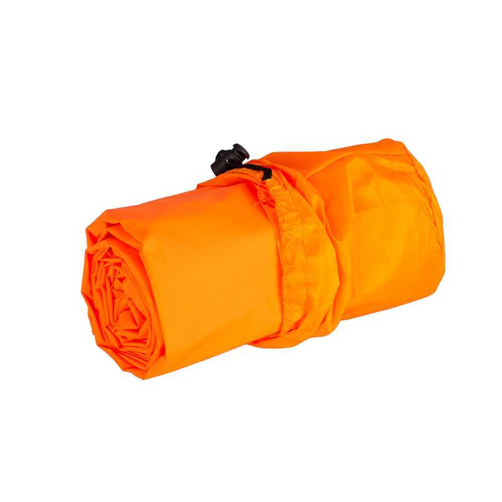 Nafukovací karimatka inSPORTline Jurre 196x58x6 cm  oranžová