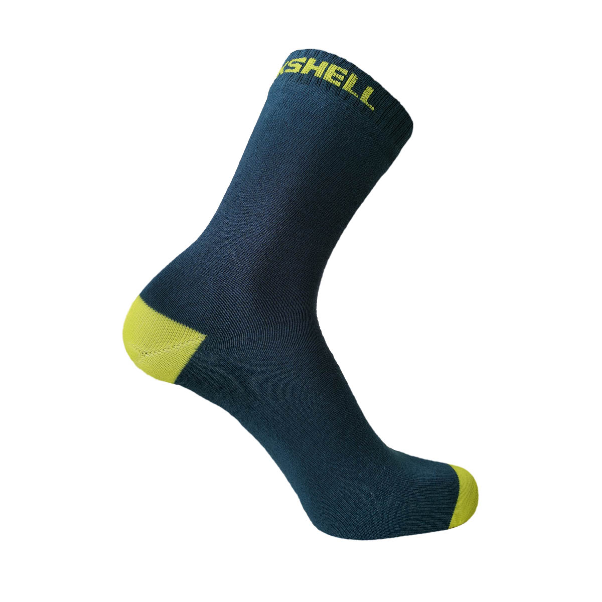 Nepromokavé ponožky DexShell Ultra Thin Crew  Navy-Lime  L