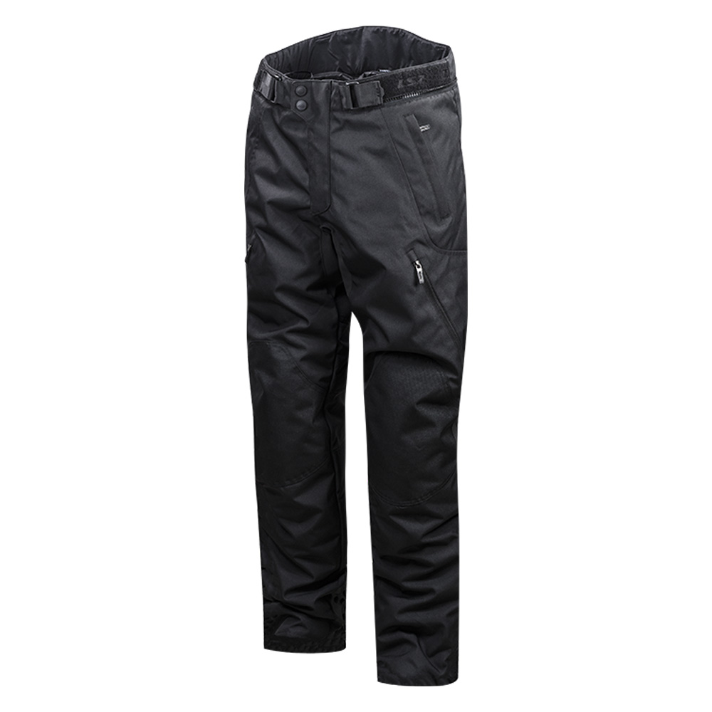 Pánské moto kalhoty LS2 Chart EVO Black prodloužené  černá  3XL