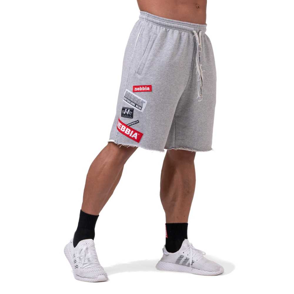 Pánské šortky Nebbia Limitless BOYS shorts 178  Grey  L