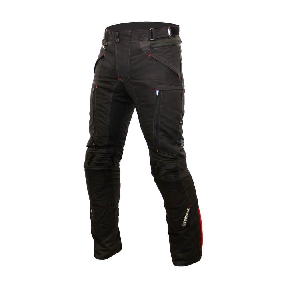 Pánské textilní moto kalhoty Spark Nautic  černá  XXL
