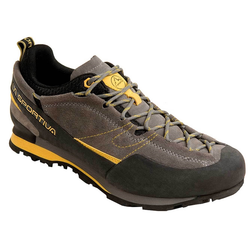 Pánské trailové boty La Sportiva Boulder X  Grey/Yellow  46