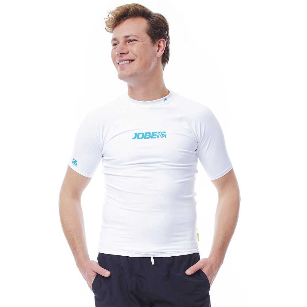 Pánské tričko pro vodní sporty JOBE Rashguard 7050  bílá  S