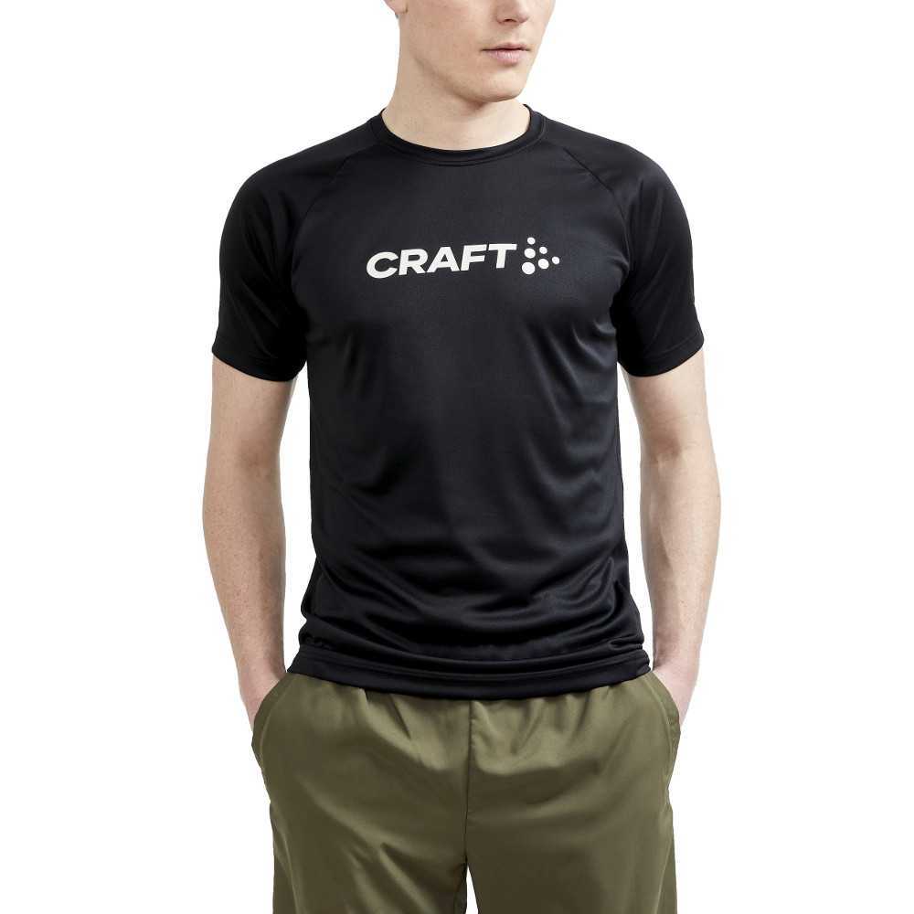 Pánské triko CRAFT CORE Unify Logo  černá  XL