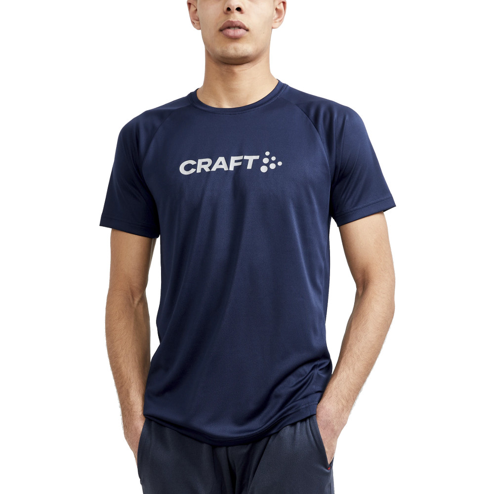 Pánské triko CRAFT CORE Unify Logo  tmavě modrá  L