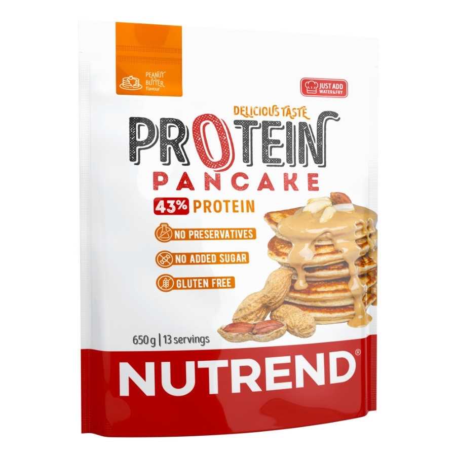 Proteinové palačinky Nutrend Protein Pancake 650g  arašídové máslo
