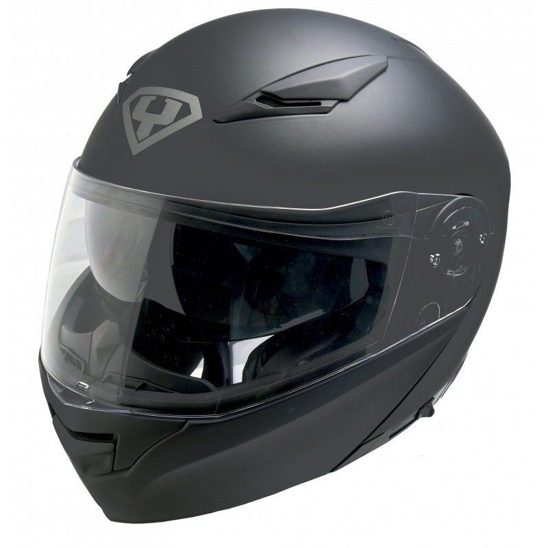 Výklopná moto helma Yohe 950-16  Matt Black  XL (61-62)