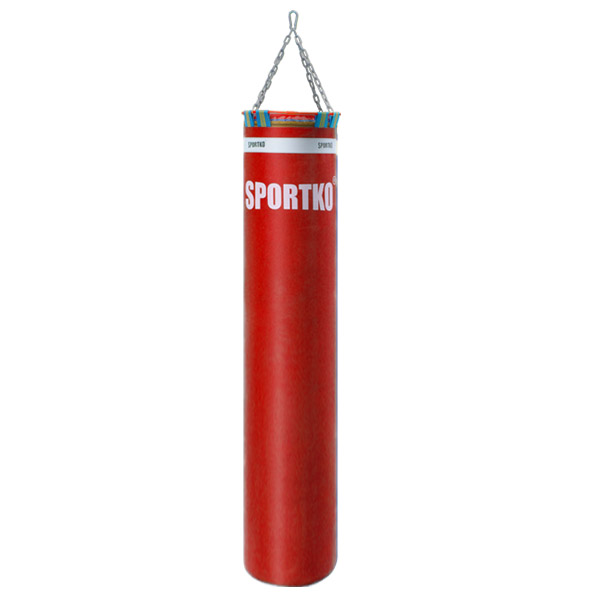 Boxovací pytel SportKO MP06 35x180 cm  červená