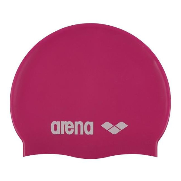 Plavecká čepice Arena Classic Silicone JR  růžová