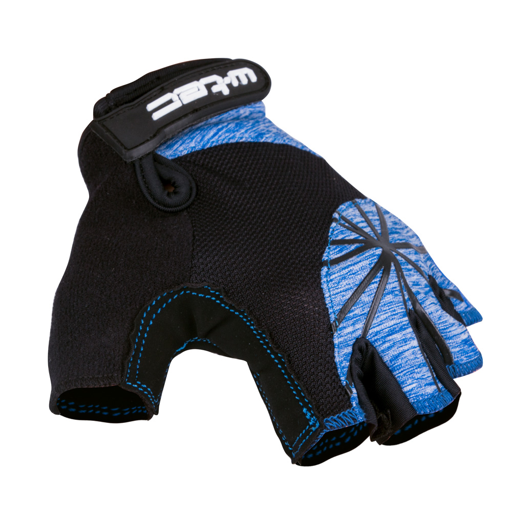 Dámské cyklo rukavice W-TEC Klarity AMC-1039-17  černo-modrá  S