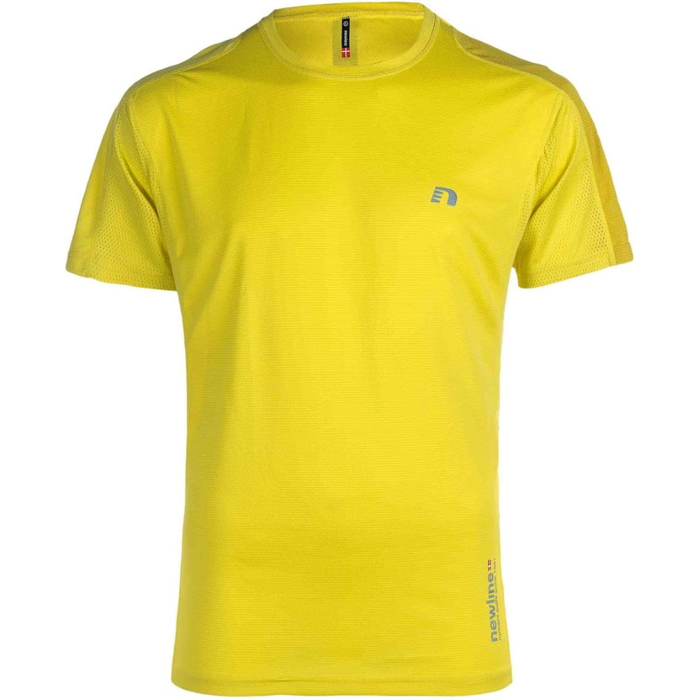 Pánské běžecké tričko Newline Imotion Tee  žlutá  M