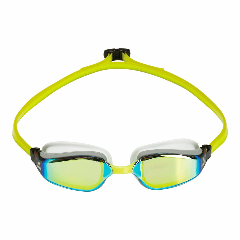 Plavecké brýle Aqua Sphere Fastlane titanově zrcadlová skla žlutá