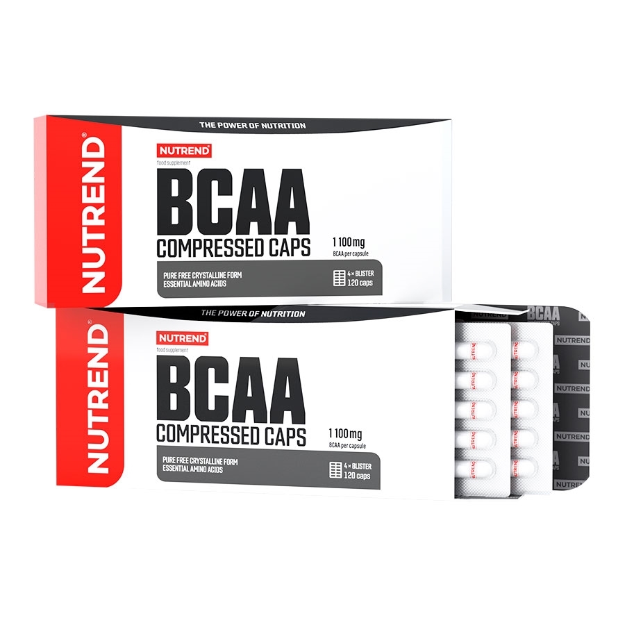 Aminokyseliny Nutrend BCAA Compressed Caps