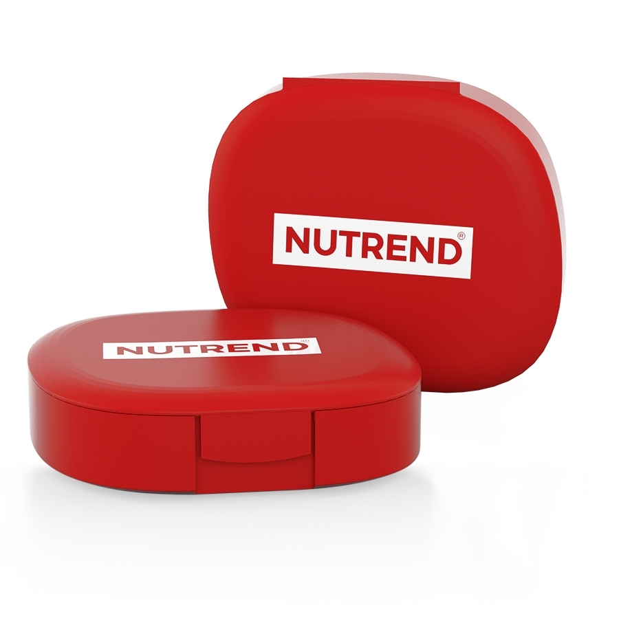 Box na tablety Nutrend Pill Box  červená