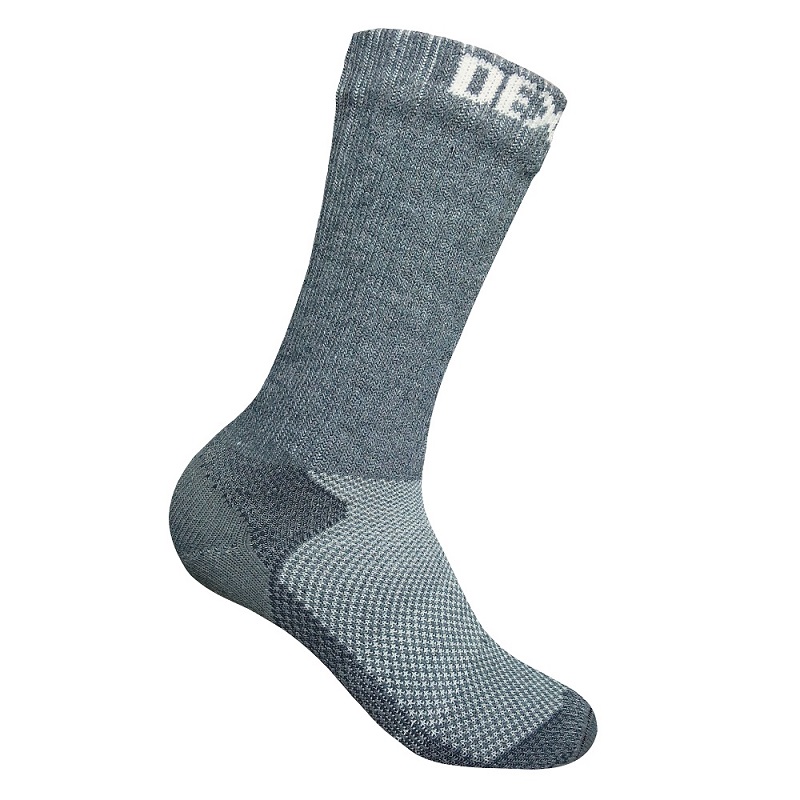 Nepromokavé ponožky DexShell Terrain Walking Sock  M  Heather Grey