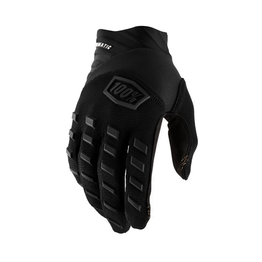 Motokrosové rukavice 100% Airmatic černá  černá  L