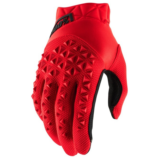 Motokrosové rukavice 100% Airmatic červená/černá  červená/černá  S