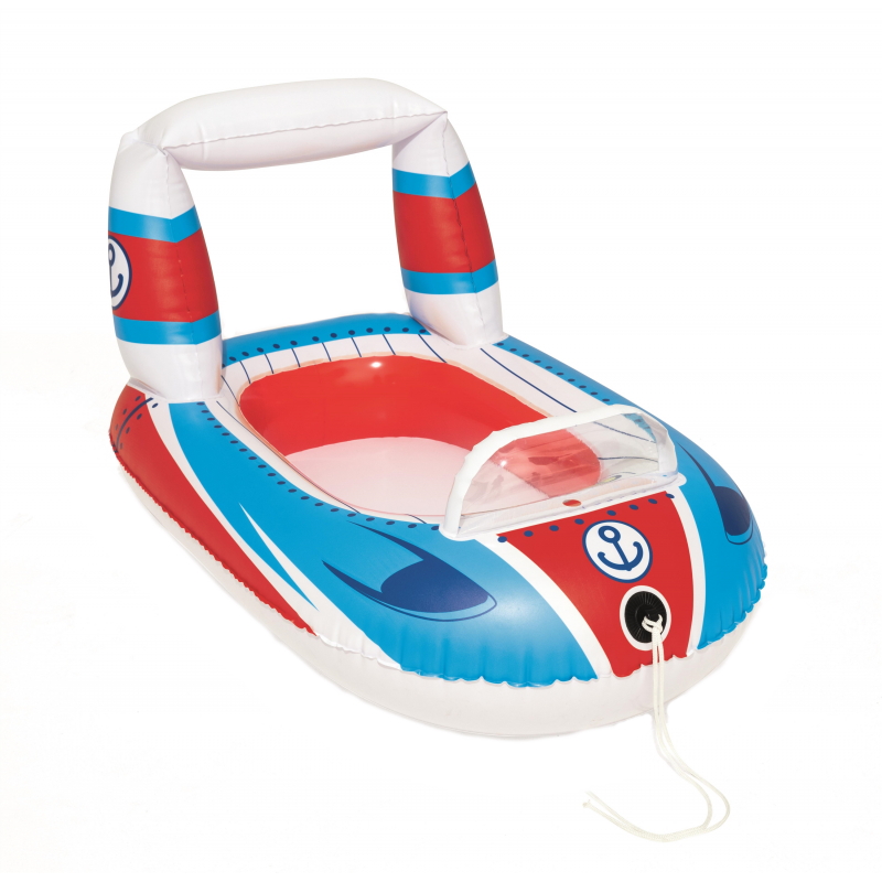 Dětský nafukovací člun Bestway Baby Boat  modro-červená