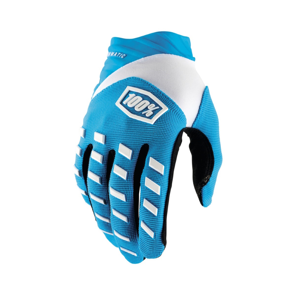 Motokrosové rukavice 100% Airmatic modrá  modrá  M