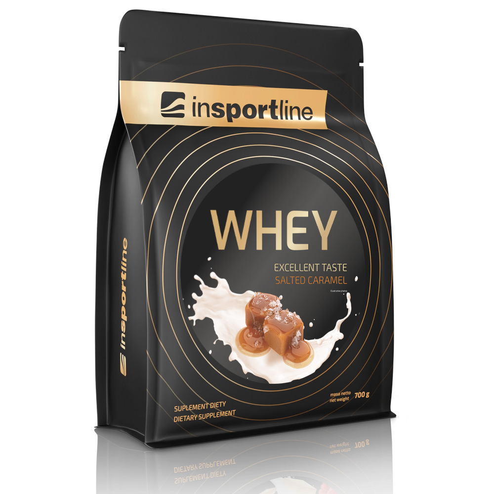 Doplněk stravy inSPORTline WHEY Protein příchuť čokoláda 700g