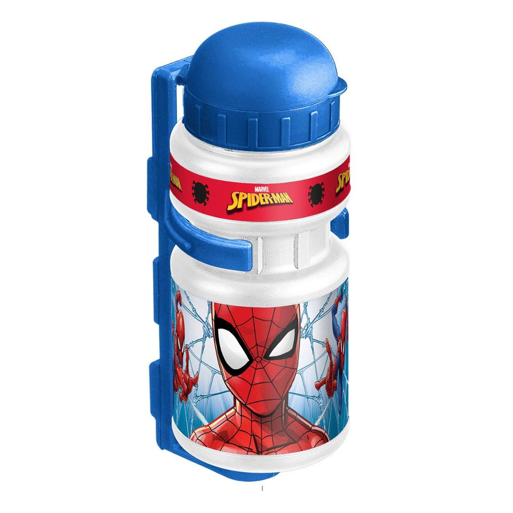 Plastová láhev s držákem Spiderman 0