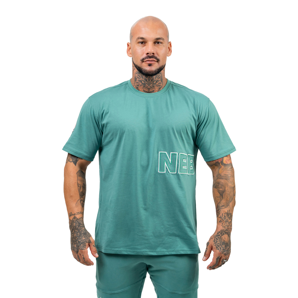 Tričko s krátkým rukávem Nebbia Dedication 709  Green  L