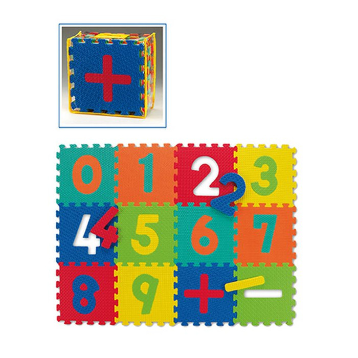 Dětská puzzle podložka Spartan 12ks 30x30x1